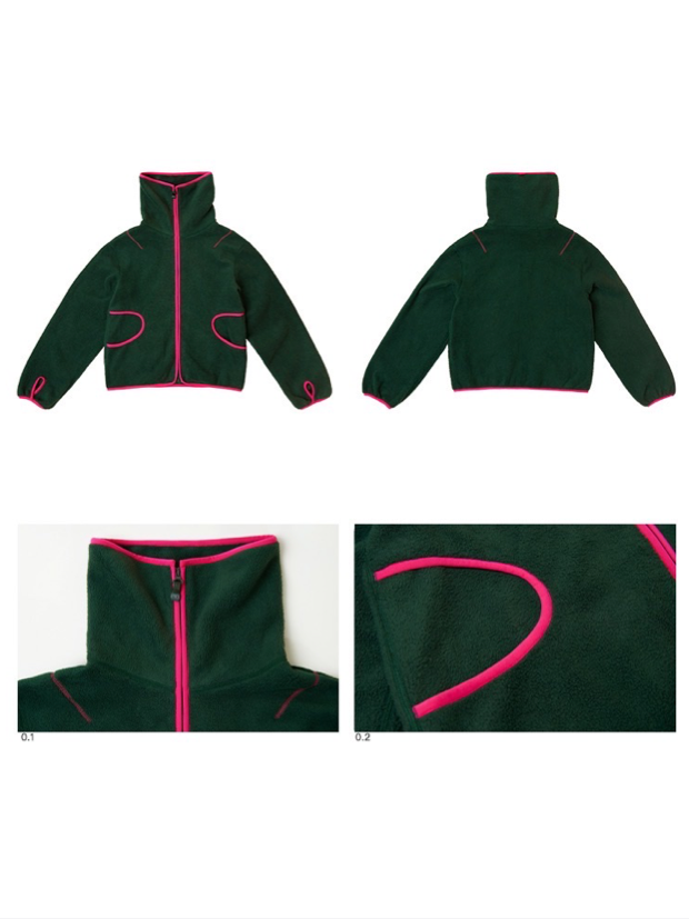 CONP High Collar Fleece Jacket