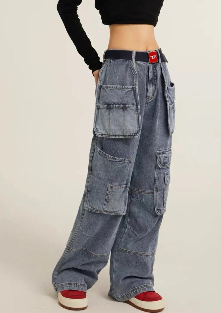 EZEK&STUDIO Dual Pocket Denim Pants