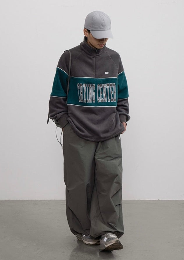 CRYING CENTER Retro Sports Pullover