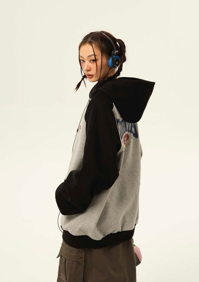 EZEK&STUDIO Raglan Zip Hoodie