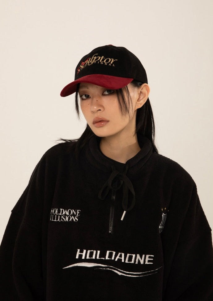 EZEK&STUDIO Sporty Pullover Fleece Sweater