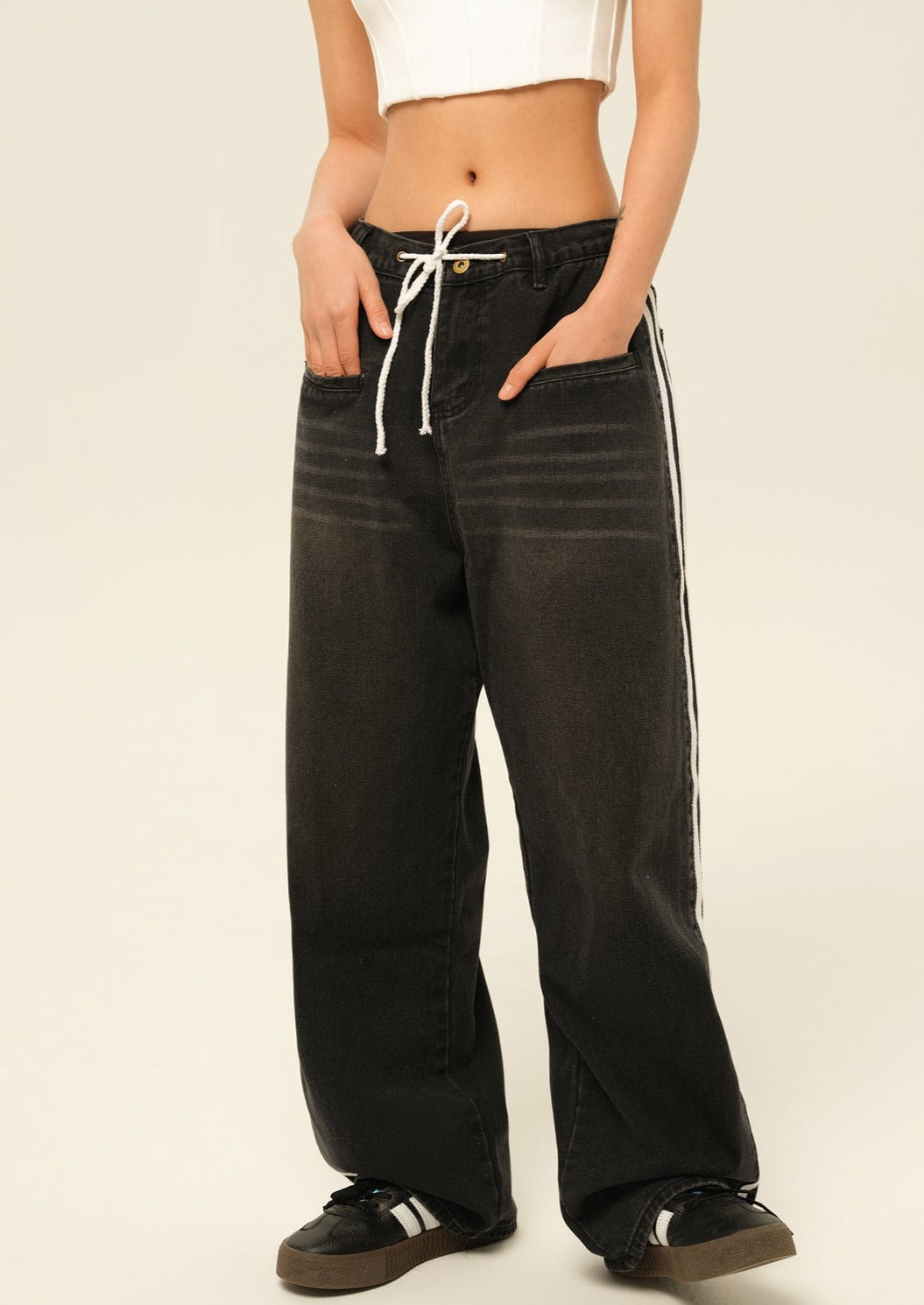 EZEK&STUDIO Sideline Denim Pants