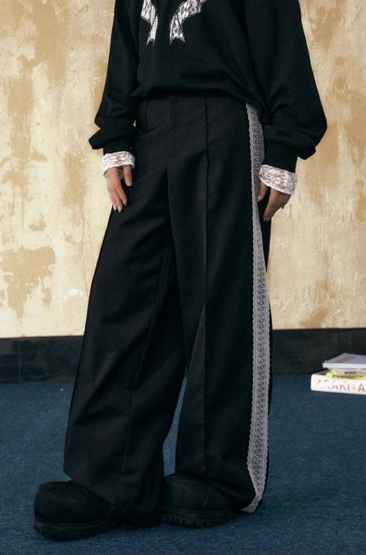 EZEK&STUDIO Loose Straight Casual pants