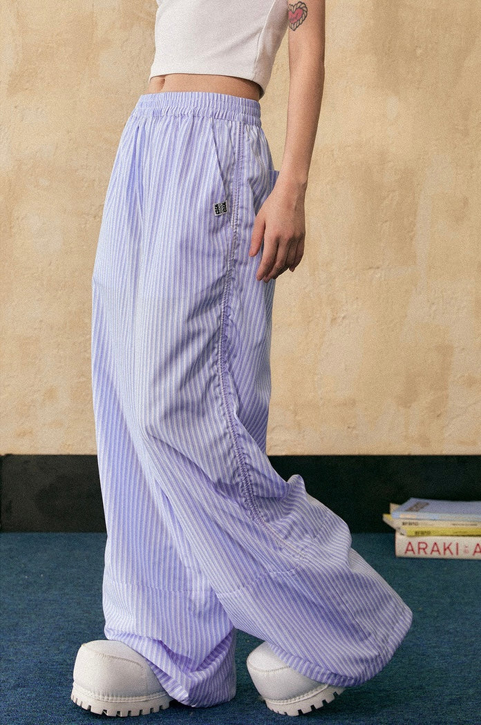 EZEK&STUDIO Slim Loose floor length pants