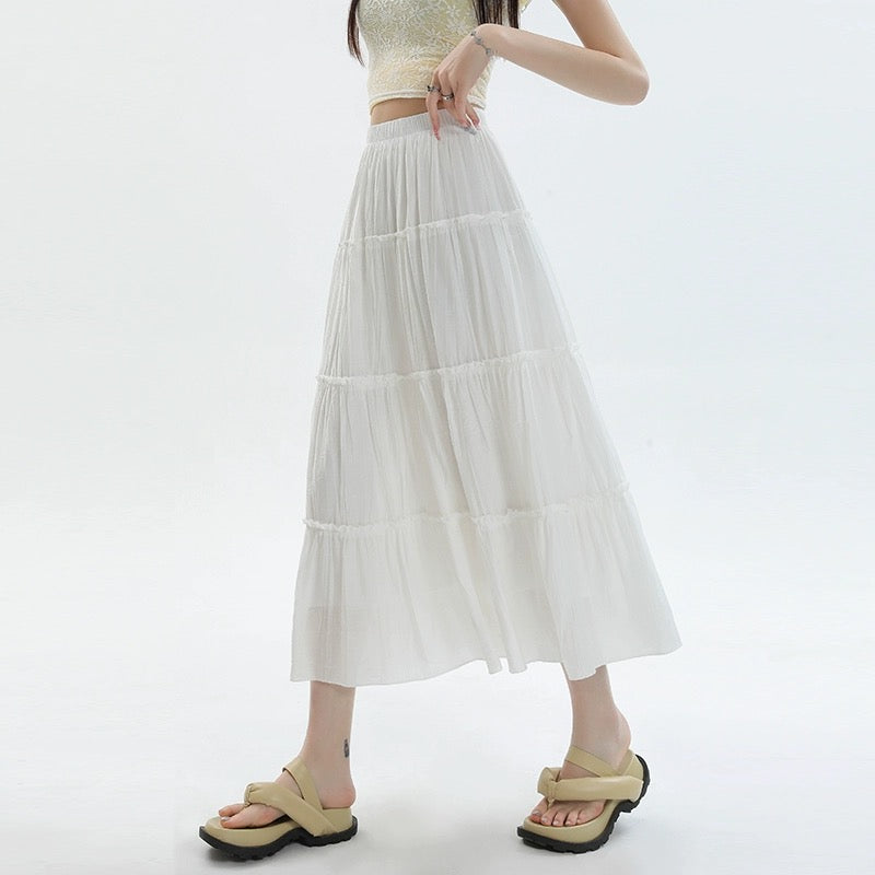 Konggeins Casual slim long skirt