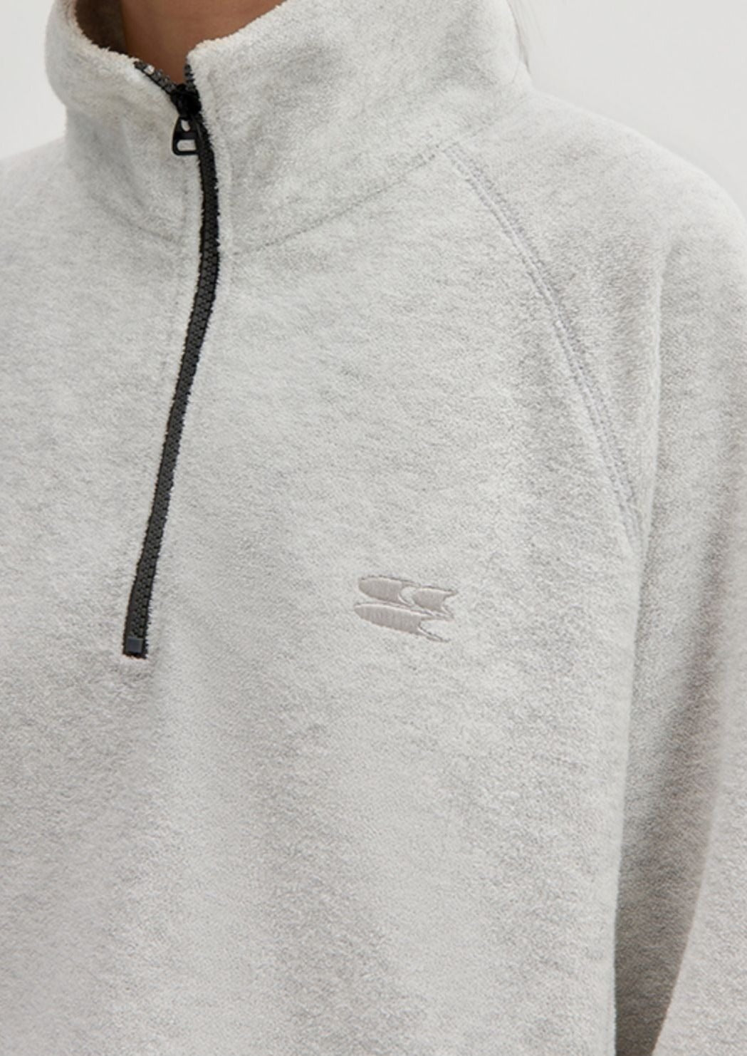 CRYING CENTER Sports Zipper Polo Sweatshirt