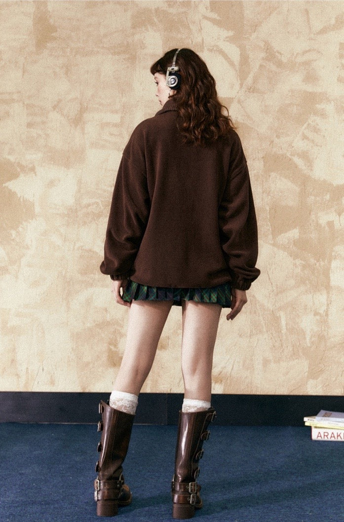 EZEK&STUDIO American Retro Polar Fleece jacket