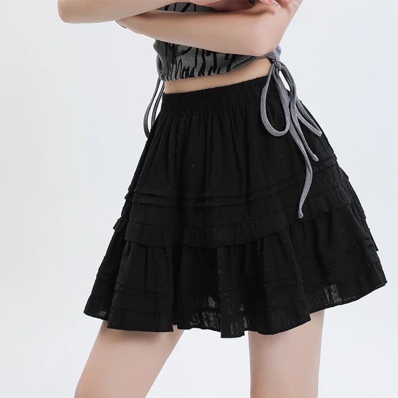 Konggeins Casual high waist skirt