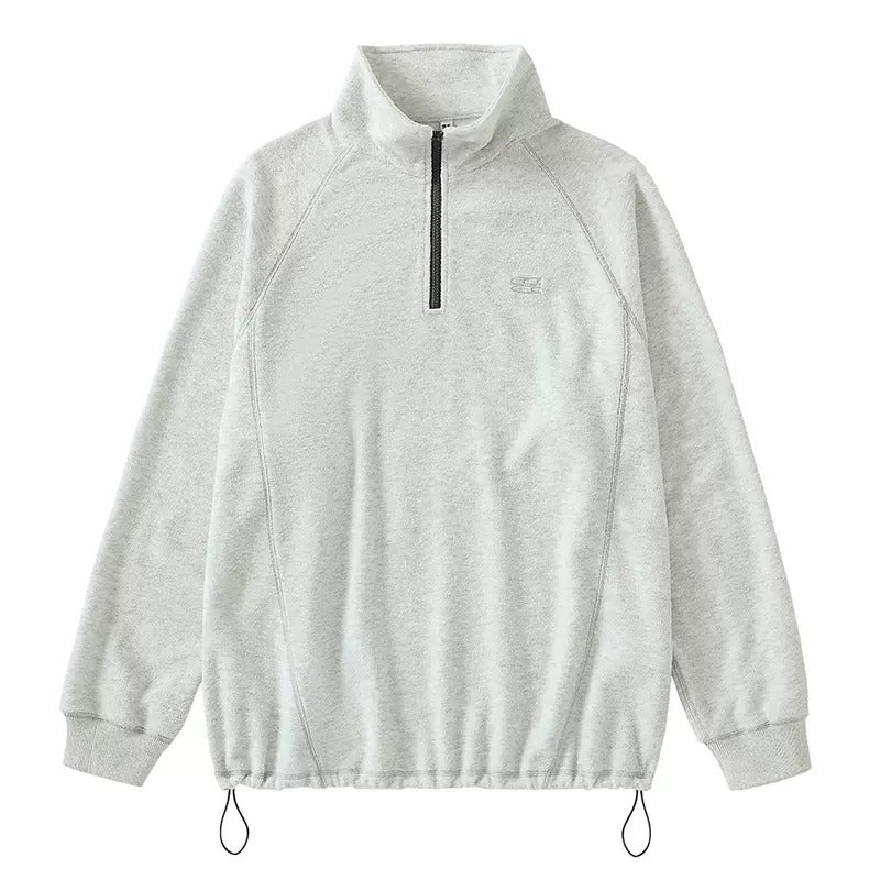 CRYING CENTER Sports Zipper Polo Sweatshirt