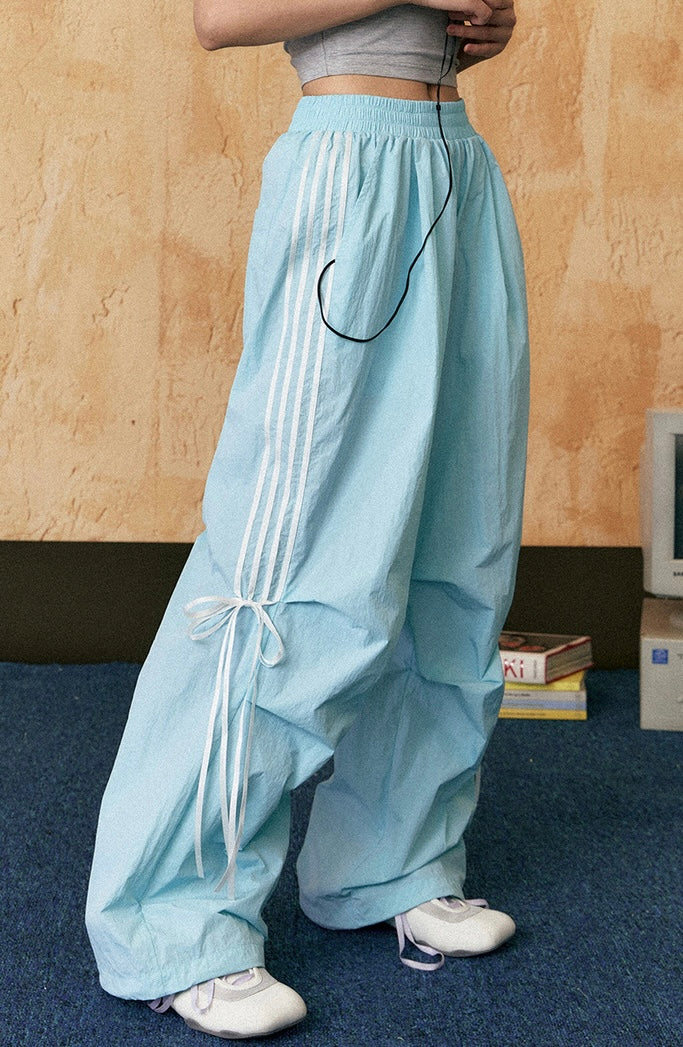EZEK&STUDIO Wide leg sports casual wide leg long pants