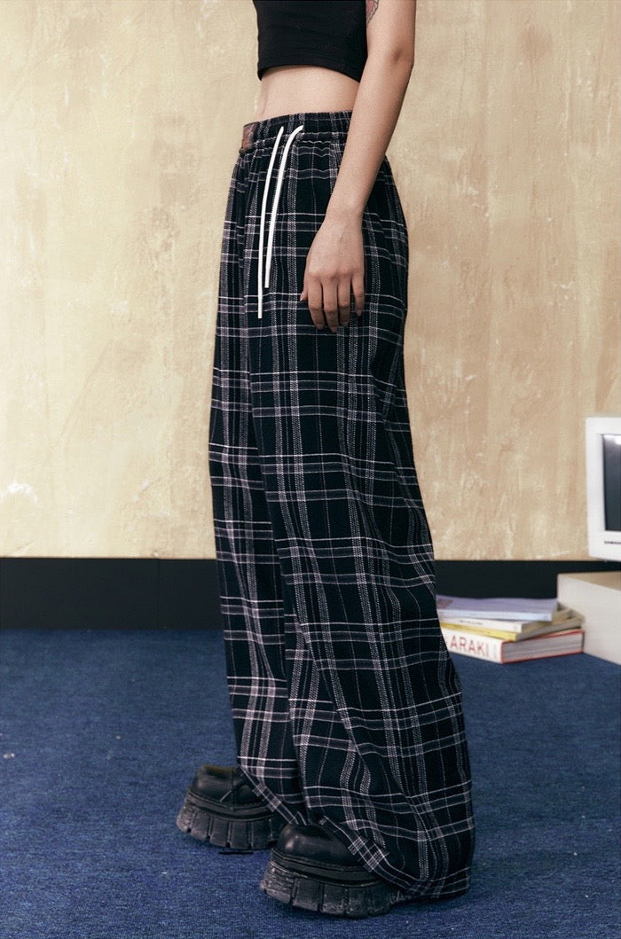 EZEK&STUDIO American Retro Vintage Check pants