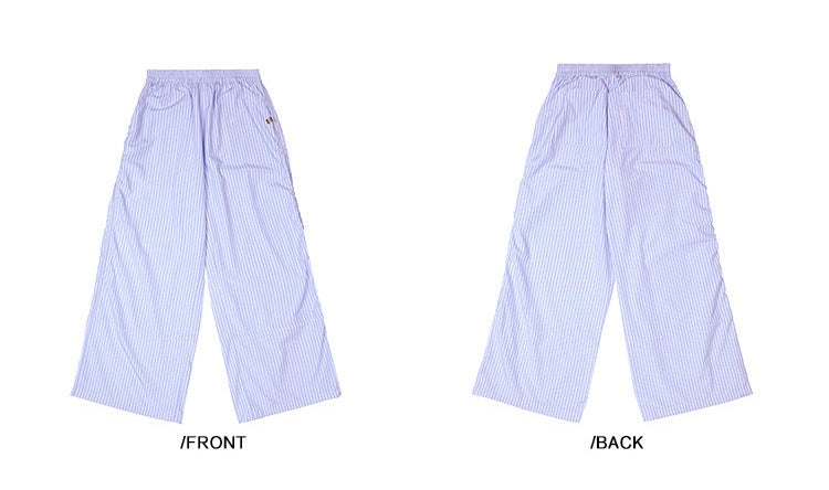 EZEK&STUDIO Slim Loose floor length pants