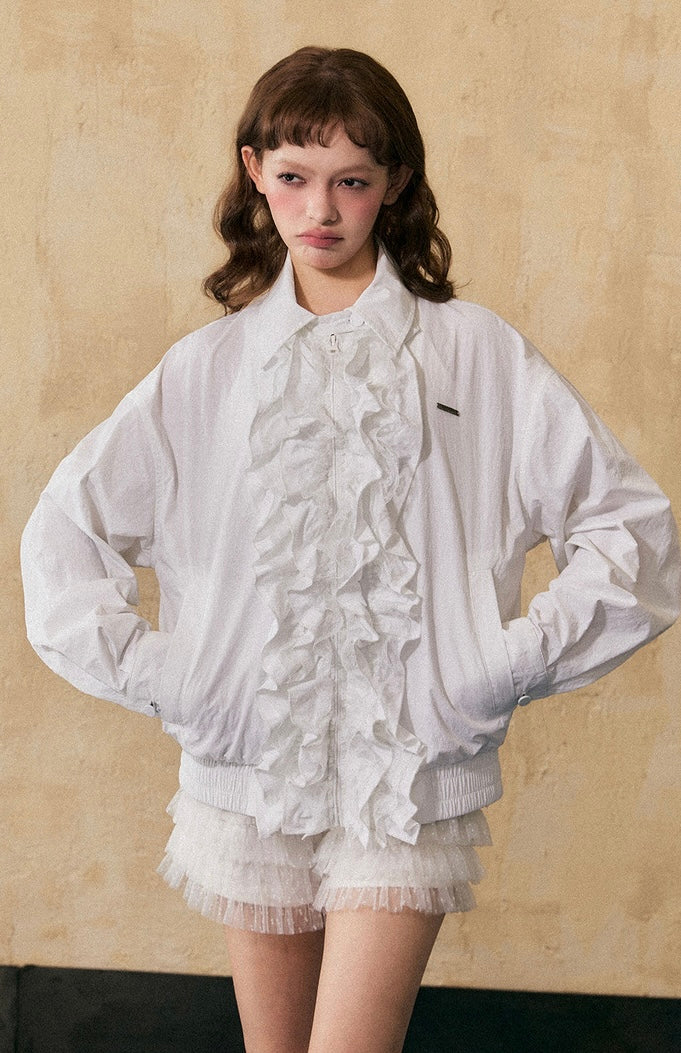 EZEK&STUDIO Sun Protection Clothing lace top