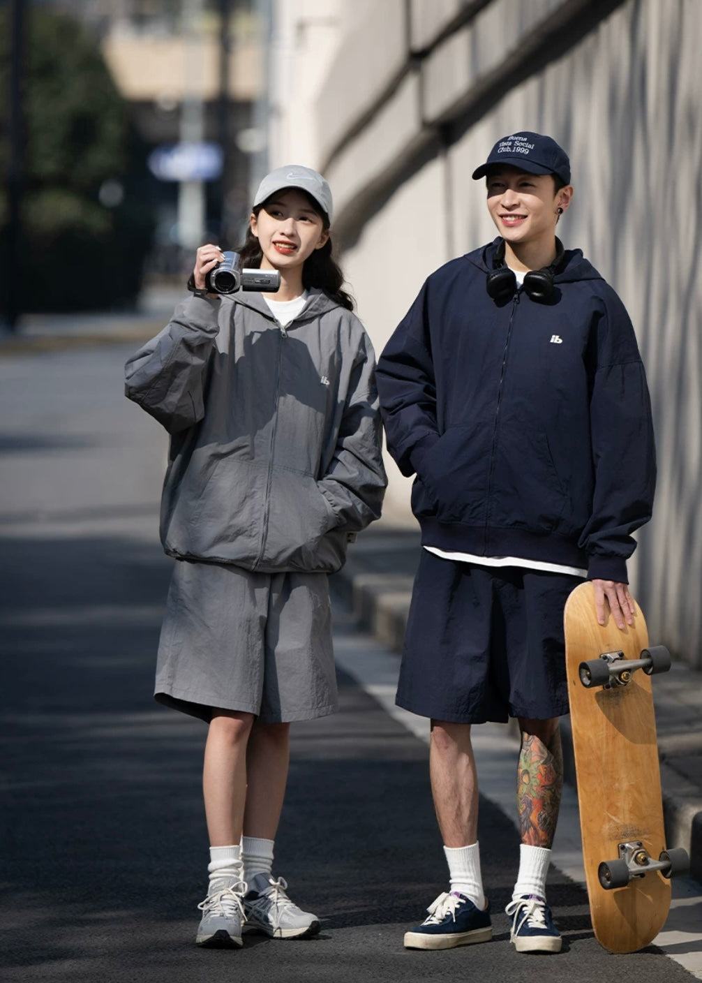 BELLKENIDE Set-up Casual Sports Hooded Jacket