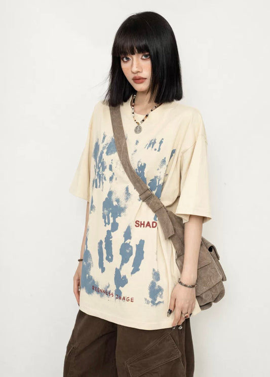 ZEROSTORE American retro casual short sleeve T-shirt