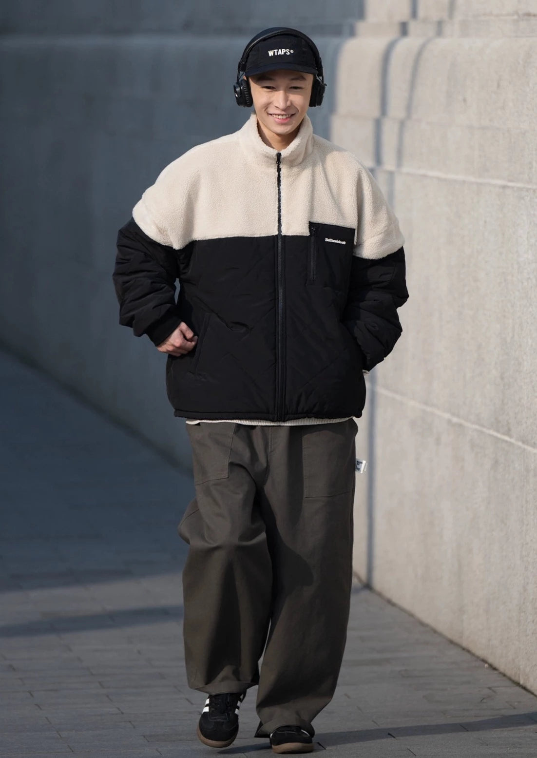 BELLKENIDE Lamb Warmer Zipper Jacket