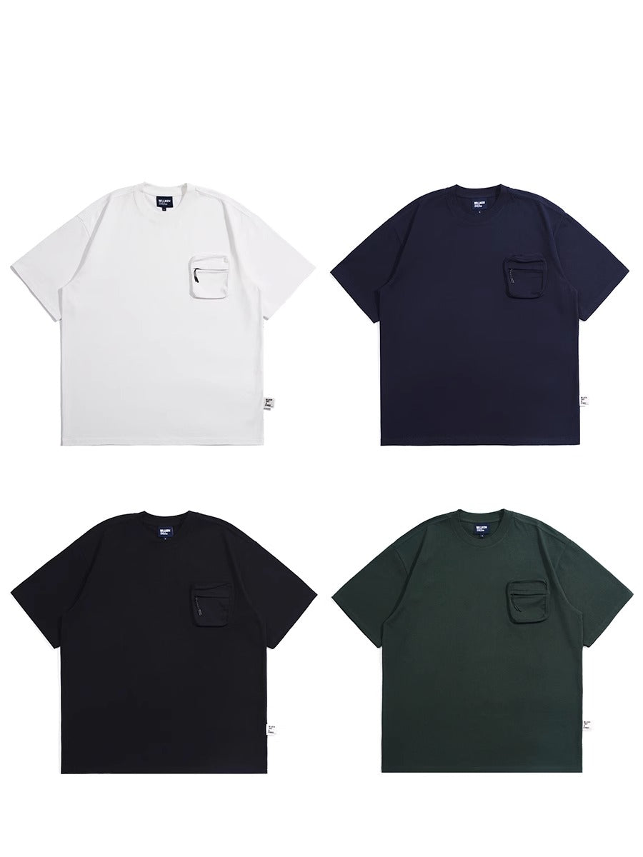BELLKENIDE Street Style Pocket T-shirt