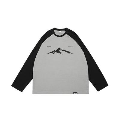 EZEK&STUDIO Raglan Long Sleeve T-shirt