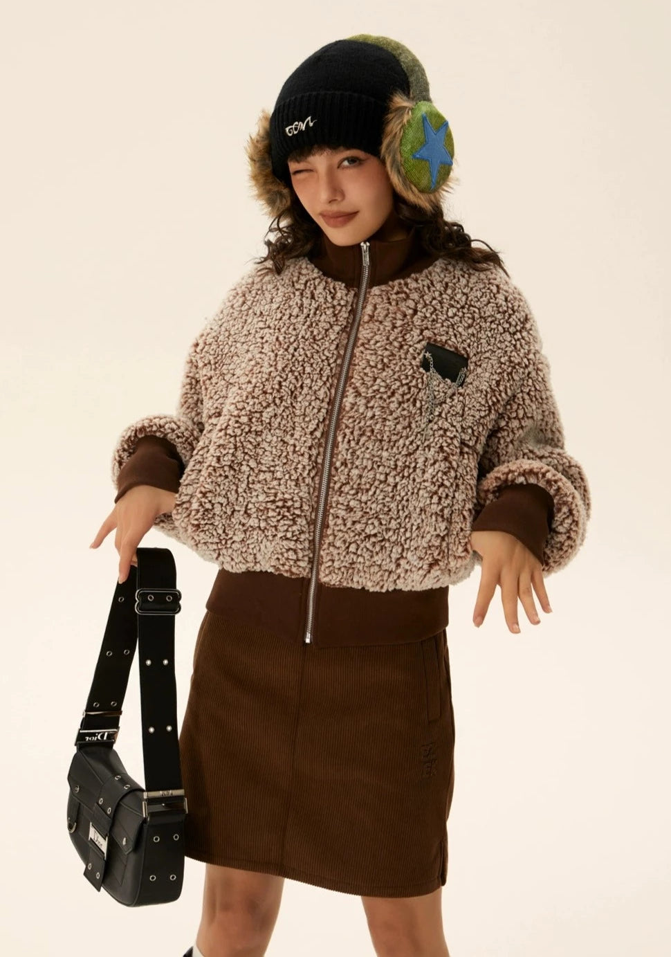 EZEK&STUDIO Warm Winter Zip Jacket