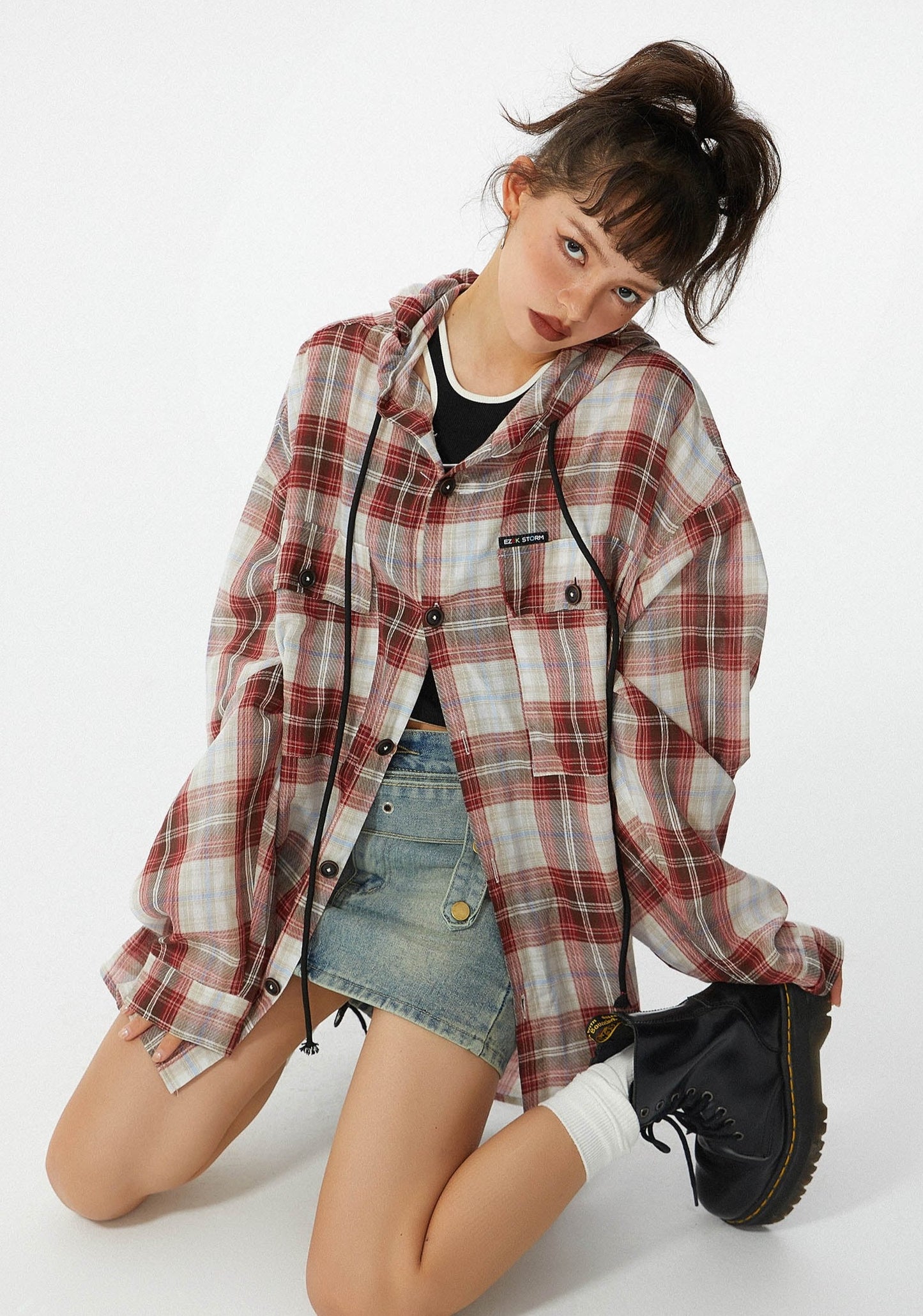 EZEK&STUDIO American Retro Sunscreen shirt