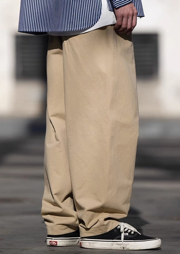 BELLKENIDE Loose Sand Washed Work Pants