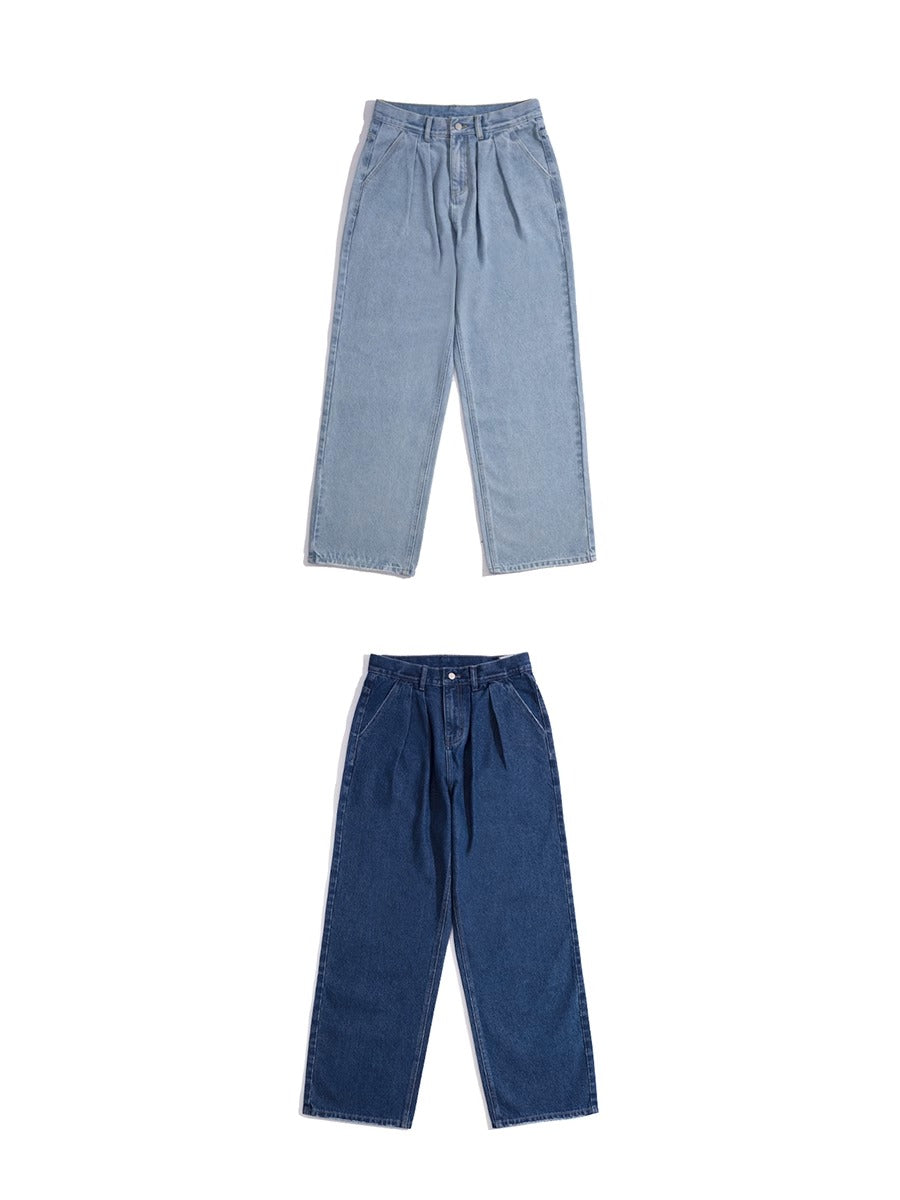 BELLKENIDE Loose Straight Retro Jeans