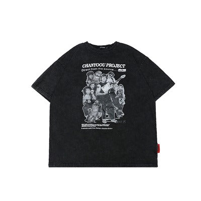 EZEK&STUDIO Chan Yoou Band T-shirt