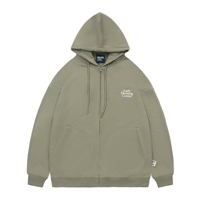 BELLKENIDE Simple Zipper Heavyweight Foodie