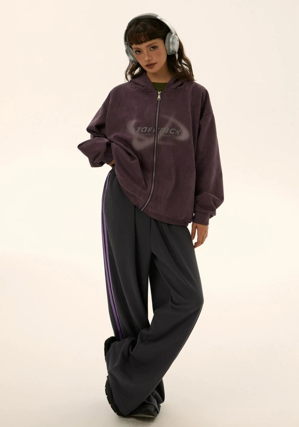EZEK&STUDIO Vintage Paler Color Hoodie