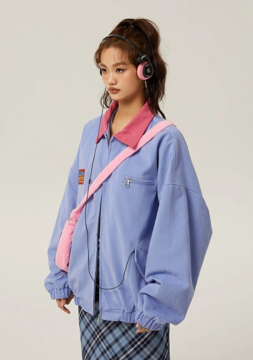 EZEK&STUDIO Classic Style Loose Casual Jacket