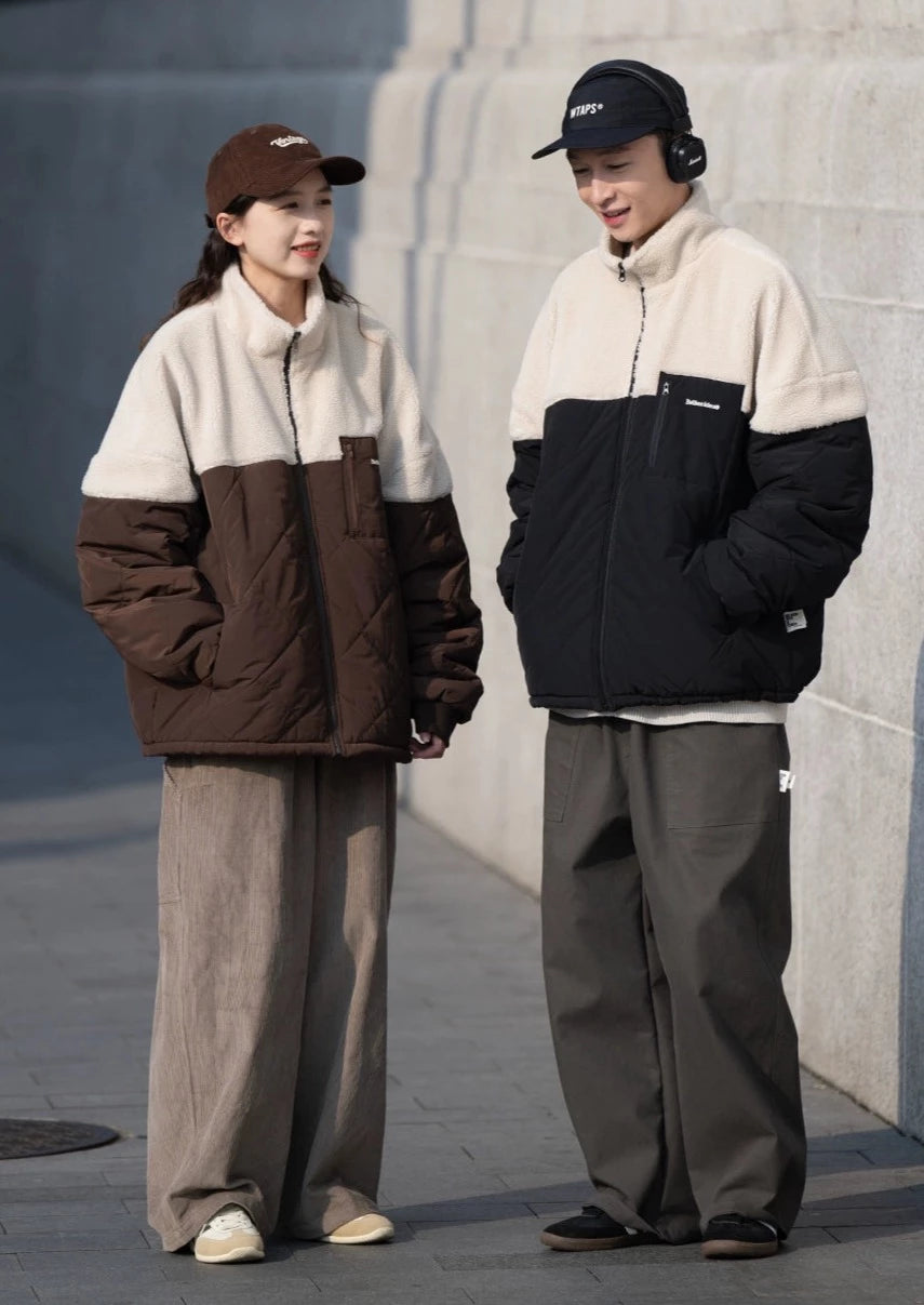 BELLKENIDE Lamb Warmer Zipper Jacket