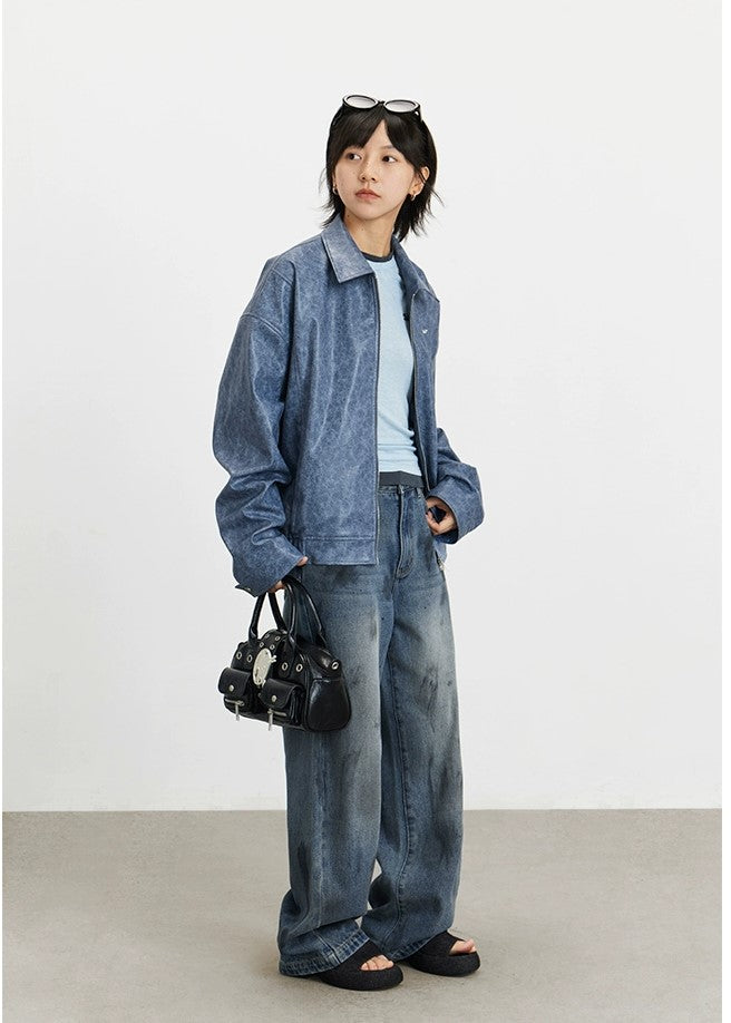 CRYING CENTER Straight Loose Vintage Jeans