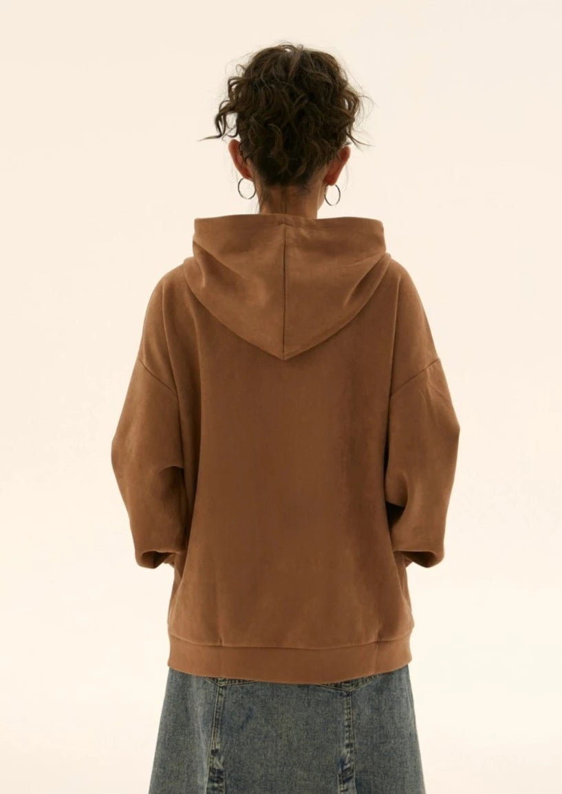 EZEK&STUDIO Graphic Star Zip Hoodie