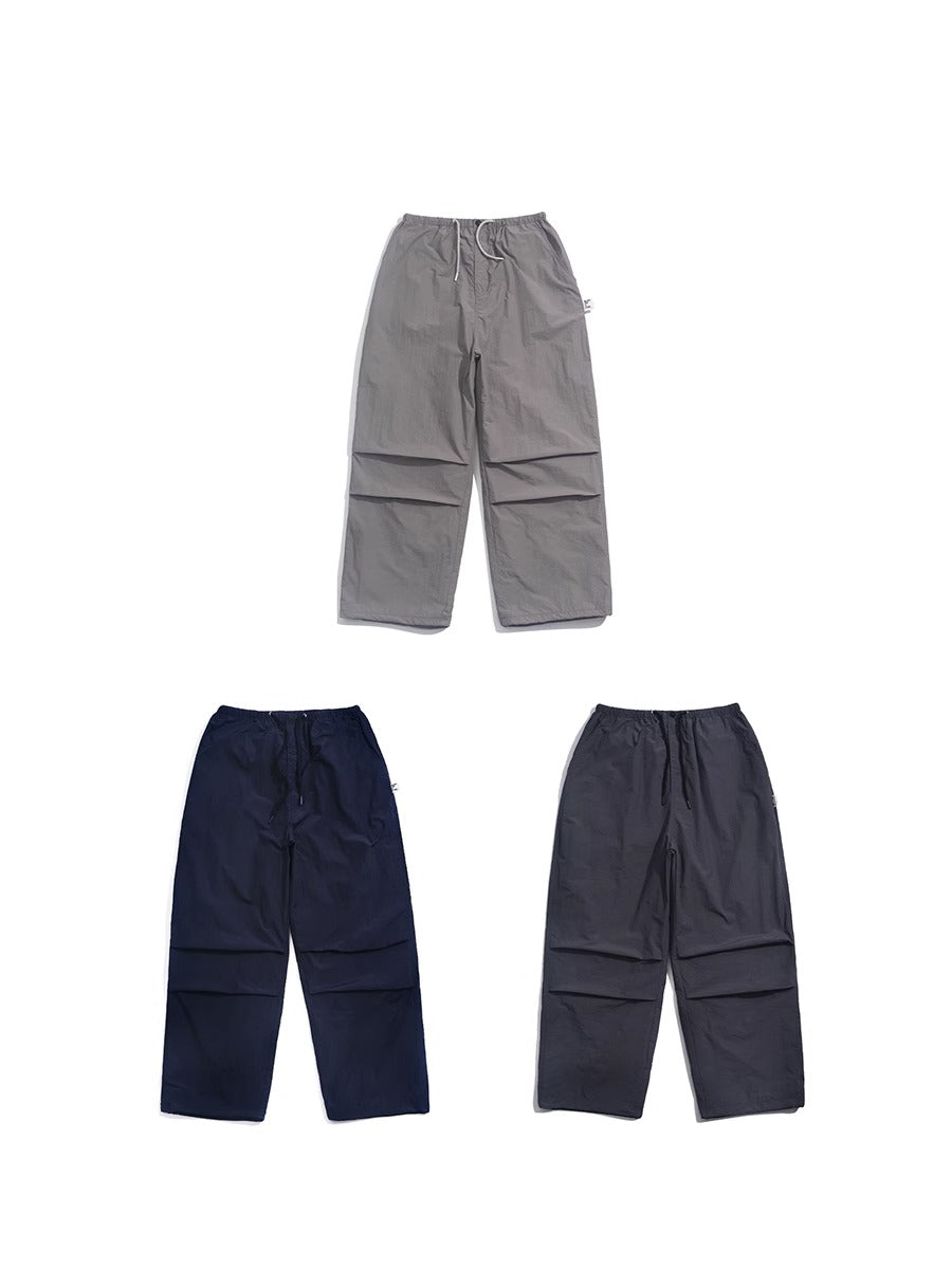 BELLKENIDE Silhouette Drawstring Work Pants