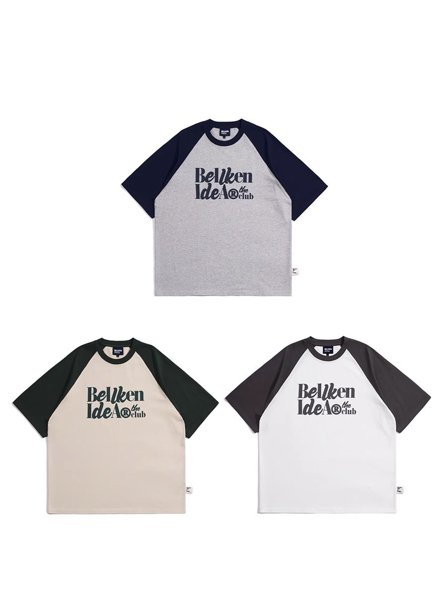 BELLKENIDE Vintage Color Raglan T-shirt