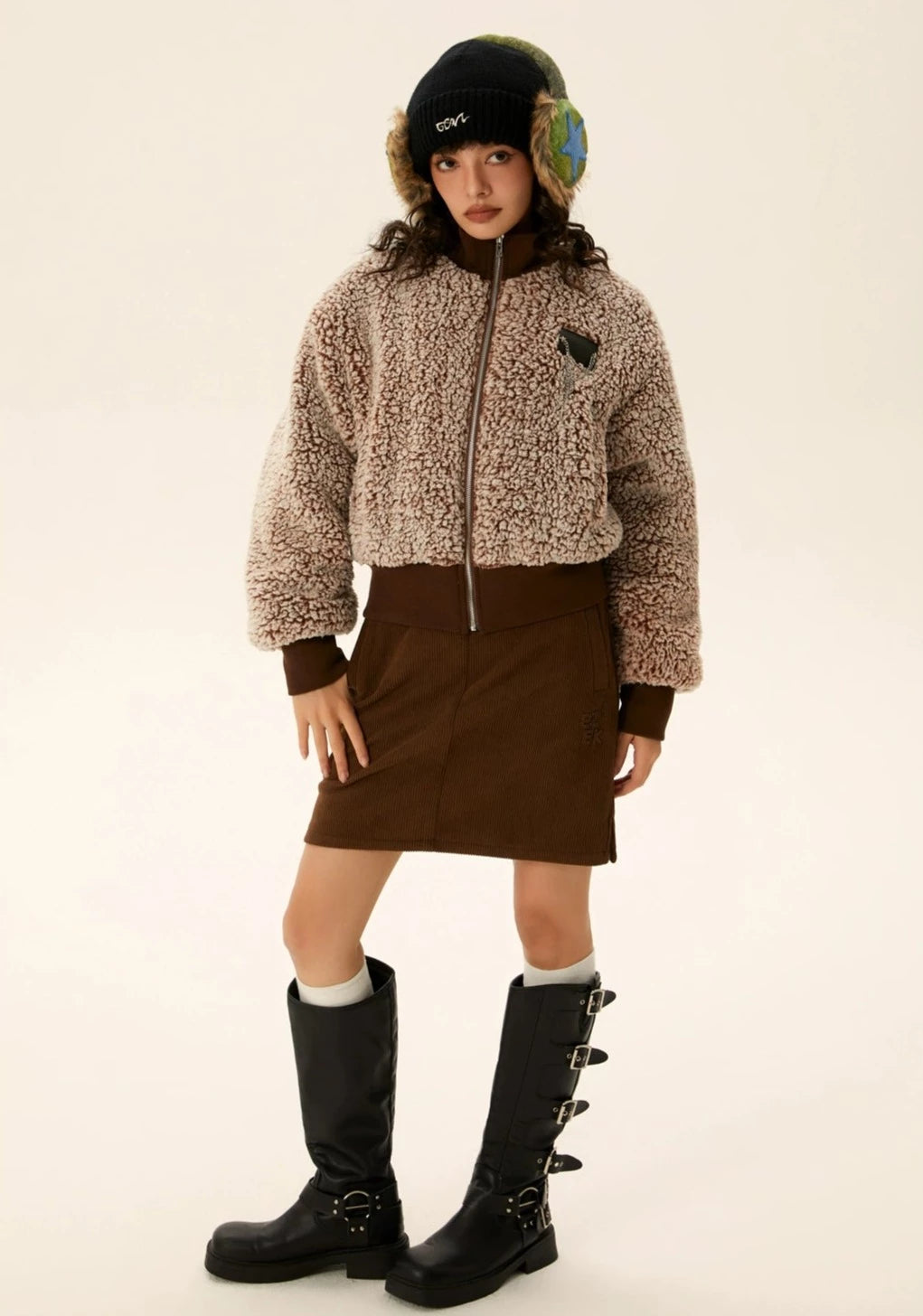 EZEK&STUDIO Warm Winter Zip Jacket