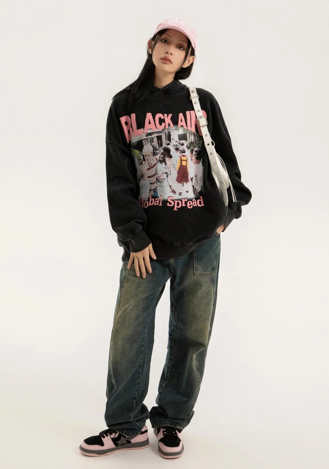 EZEK&STUDIO Washed Rock Hoodie