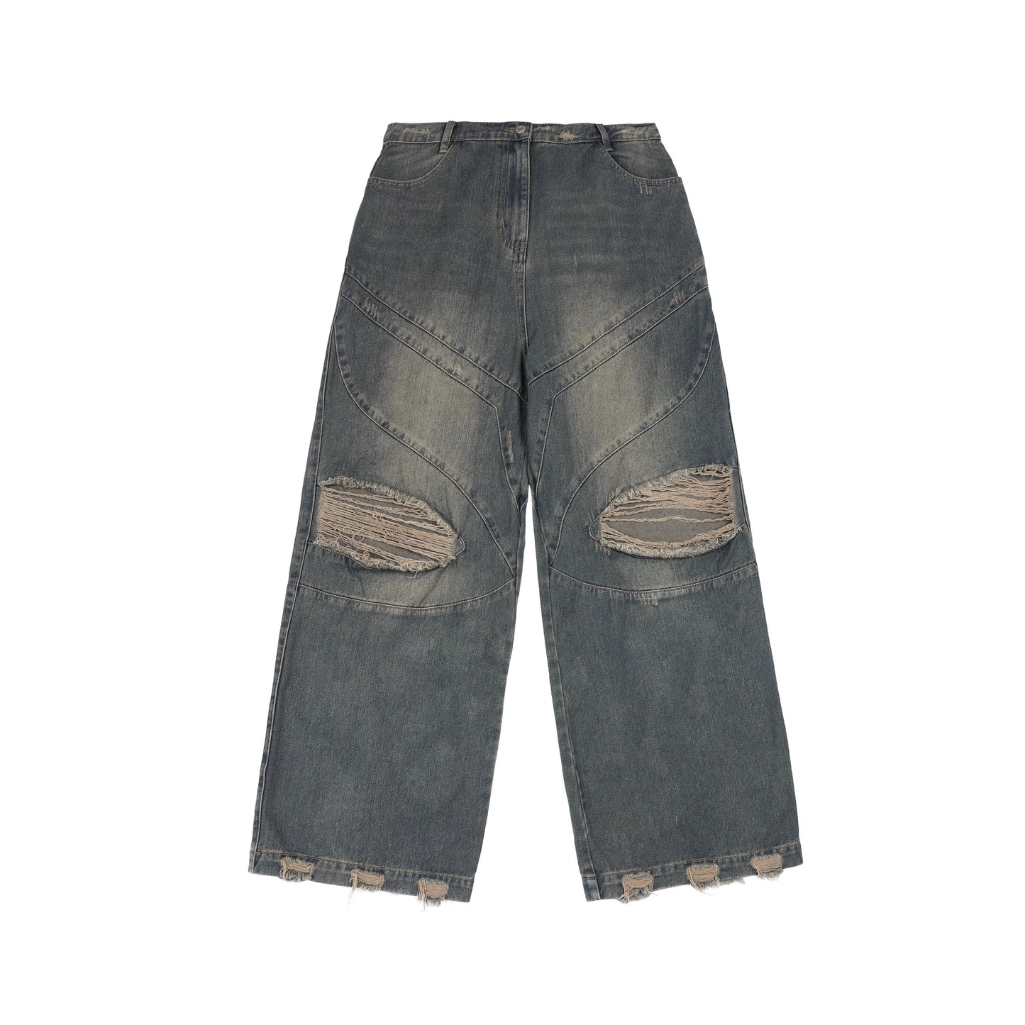 EZEK&STUDIO Retro High waist jeans