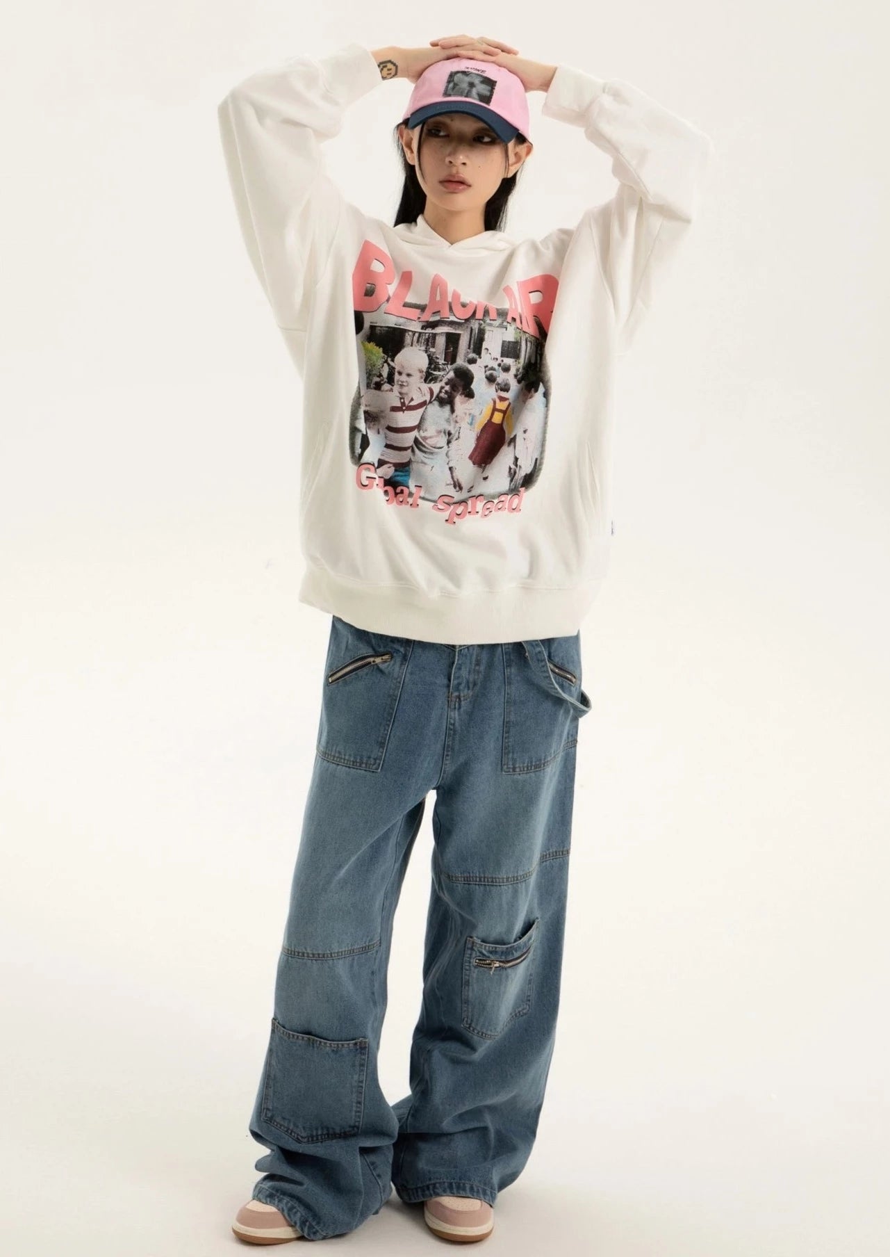 EZEK&STUDIO Washed Rock Hoodie