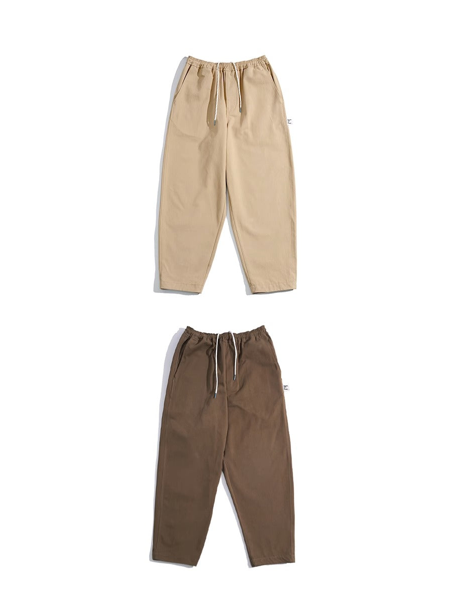 BELLKENIDE Loose Sand Washed Work Pants