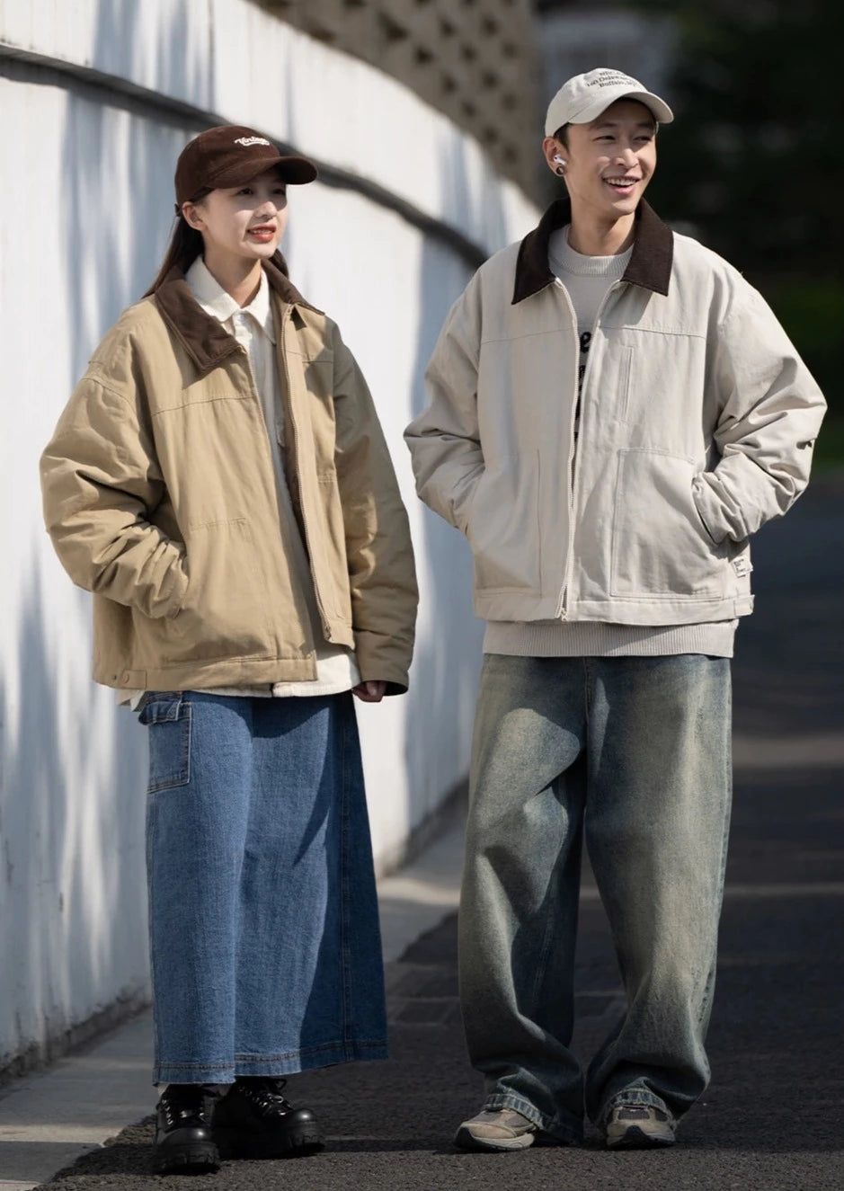 BELLKENIDE Warm Zipper Cotton Jacket
