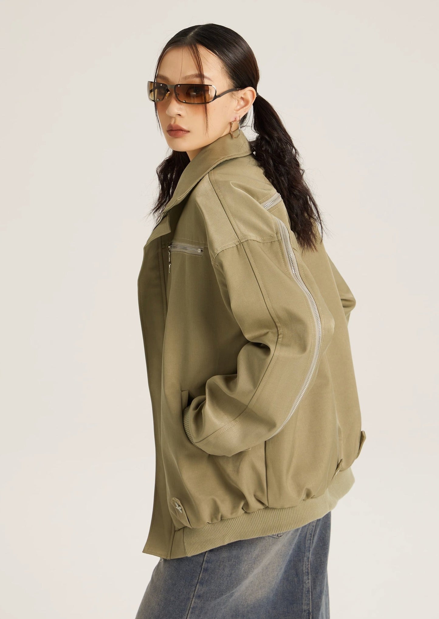 EZEK&STUDIO American Retro Lapel Jacket