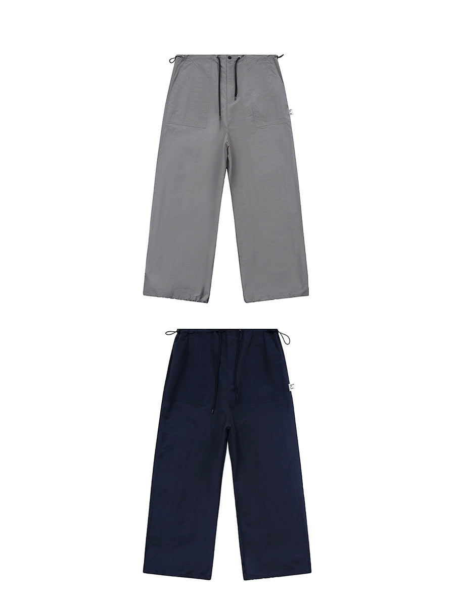BELLKENIDE Workwear Drawstring Parachute Pants