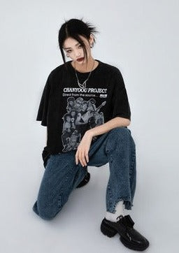 EZEK&STUDIO Chan Yoou Band T-shirt