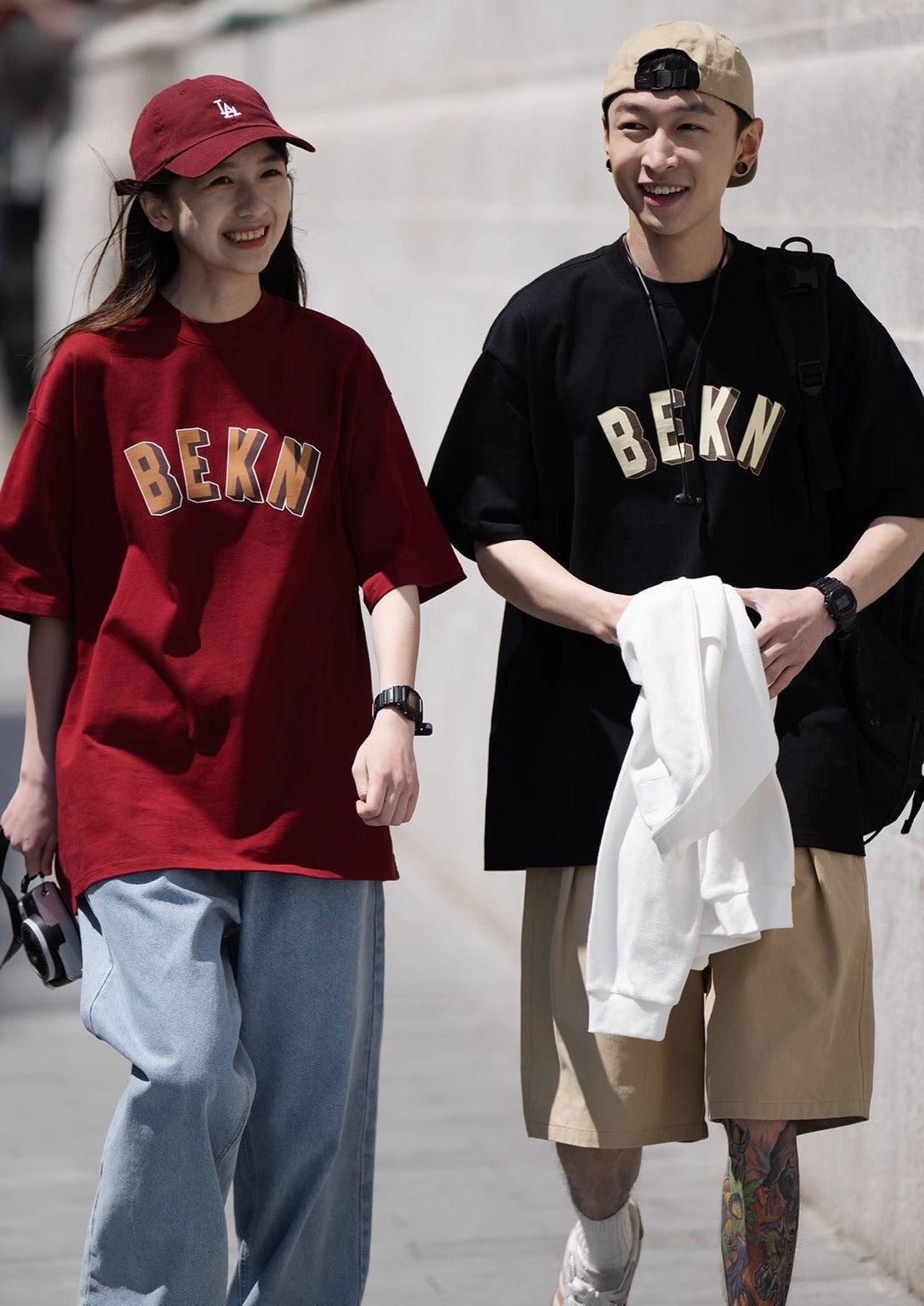 BELLKENIDE Bekn Loose Print T-shirt