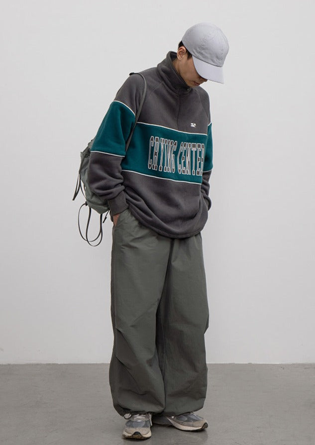 CRYING CENTER Retro Sports Pullover