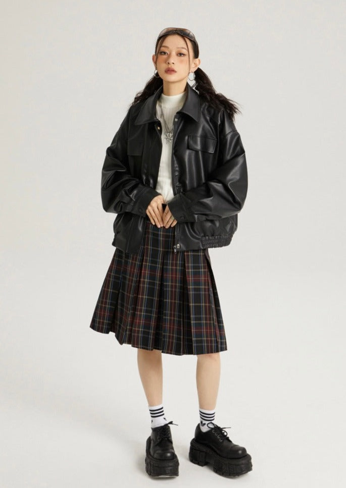 EZEK&STUDIO Leather Jacket